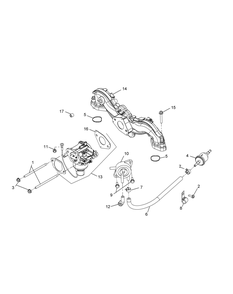 Kohler Kt735-3017 Fuel System Diagram and Parts List for Z-FORCESZ54 (17ASDGHC-17ASDGHC010)(2015) Cub Cadet Lawn Tractor
